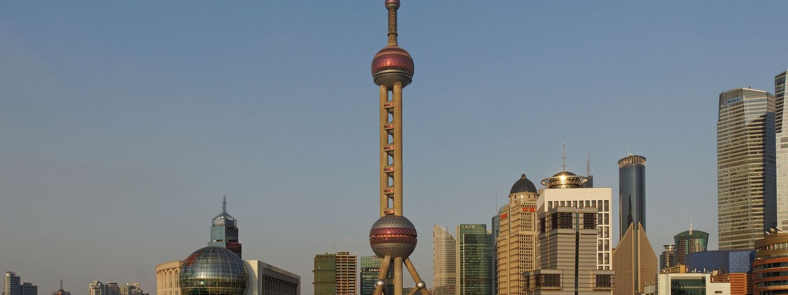 上海陆家嘴天际线